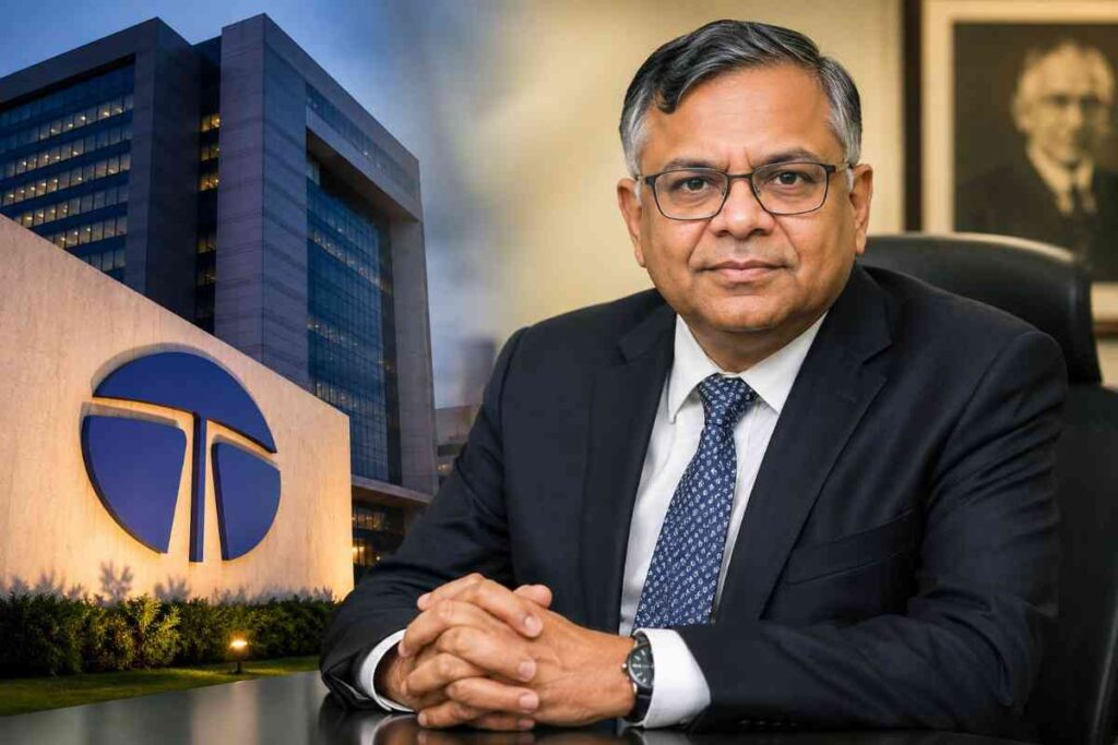 N Chandrasekaran Tata Sons Chairman