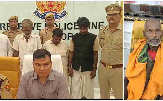 सोनभद्र के चोपन में साधु बनकर ठगी करने वाले आरोपियों पर पुलिस की कार्रवाई