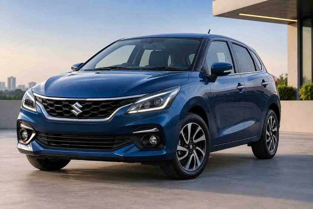 2026 Maruti Baleno नई बलेनो का फ्रंट लुक
